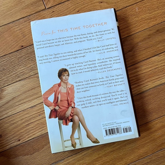 2010 Carol Burnett This Time Together Hardcover Book Autobiography - Picture 2 of 3